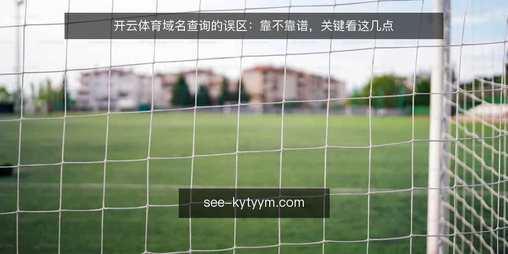 开云体育域名查询的误区：靠不靠谱，关键看这几点 — 误区一：域名越短越安全？ 配图