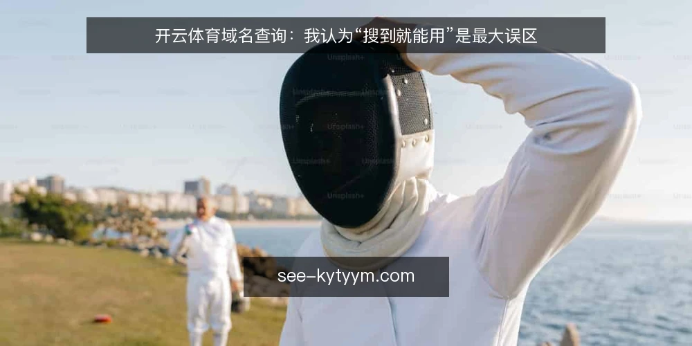 开云体育域名查询:我认为“搜到就能用”是最大误区 — 先厘清一件事:域名查询解决的是信息问题,不是信任问题 配图